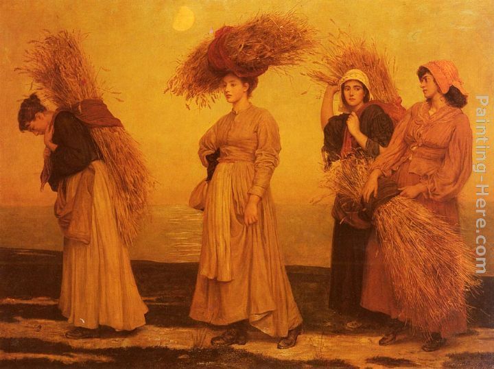 Valentine Cameron Prinsep Home From Gleaning